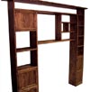 Mobile bagno in legno massello cm. 30 X 250 X H 200 COD. 020